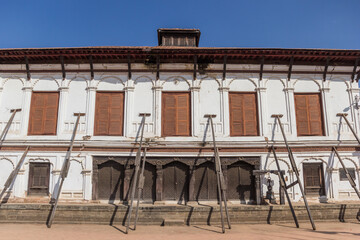 National Art Museum on the Durbar Square of Bhaktapur, Nepal
