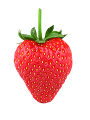 Strawberry isolated on a white background.