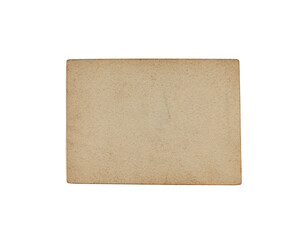Vintage paper texture background. Blank aged paper sheet as old dirty frame.