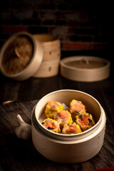 Traditional Hong Kong dim sum is a very delicious.