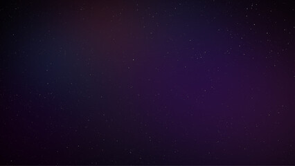 Night starry sky, blue shining space. Abstract background with stars, cosmos. Vector illustration for banner, brochure, web design