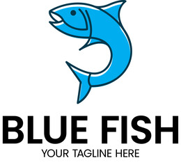 Blue Fish Logo