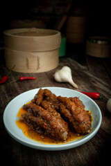 Traditional Hong Kong dim sum is a very delicious.