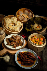 Traditional Hong Kong dim sum is a very delicious.