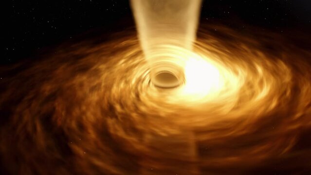 Sagittarius A Black Hole, Volumetric Acceleration Disc, 4K