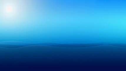 Fototapeta premium gradient panorama background. blue. generative ai