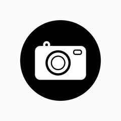 Camera Icon - Vector, Sign and Symbol for Design, Presentation, Website or Apps Elements.   
