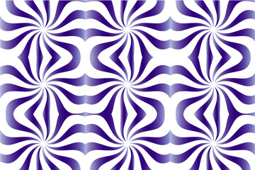 Abstract vector geometric background with circular lines that create a sense of movement and illusion	