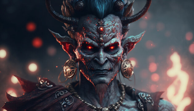 Yama, Lord of Death: A Portrayal of the God of the Underworld