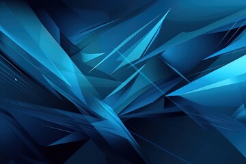 Abstract blue light and shade creative background. Vector illustration. , Generative AI