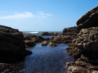 rocks on the coast