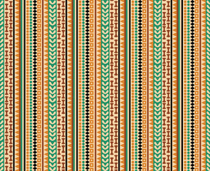 Seamless pattern. Vector illustration for tribal design. Ethnic motif.