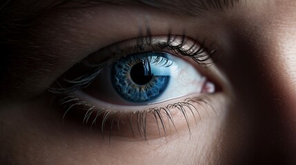 blue eye, generative ai