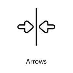 Arrows icon design stock illustration