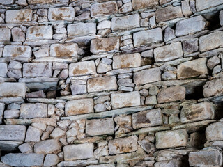 altertümliche Steinmauer