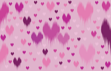 Ikat design, geometric ethnic oriental seamless pattern traditional.Aztec style abstract vector illustration.design for texture,fabric,clothing,wrapping,carpet,print.