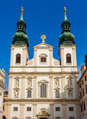 Jesuit church (Jesuitenkirche) or University church in Vienna, Austria