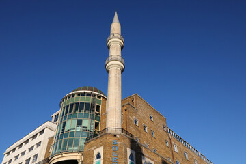Fototapeta na wymiar Turkish mosque in London, U.K.