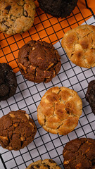 chip cookies on the table