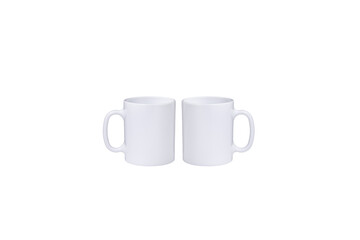 two white cups