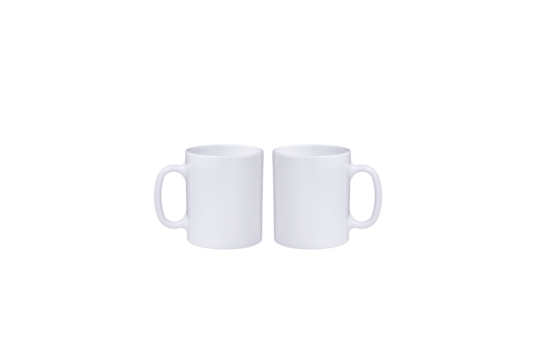 two white cups