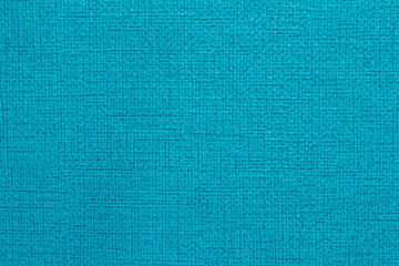 Blue fabric texture background. Blue blank surface for designs.