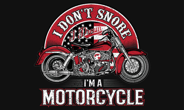 Motorcycle T-Shirt - Motorcycle Legends,  Biker T-Shirt - Custom Motorcycle Shirt