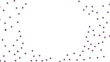 XMAS stars background, sparkle lights confetti falling. magic shining Flying christmas stars on night