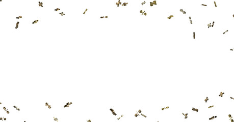 Blurred sale background. 3d