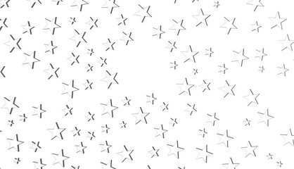 stars background, sparkle lights confetti falling. magic shining Flying christmas stars on night