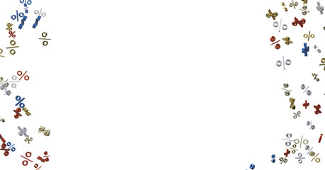 sale digital percent in hand