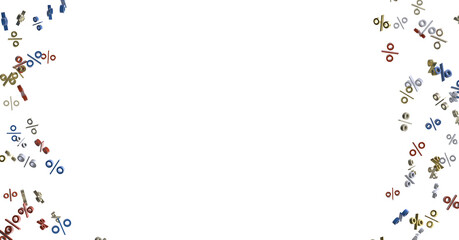 sale digital percent in hand