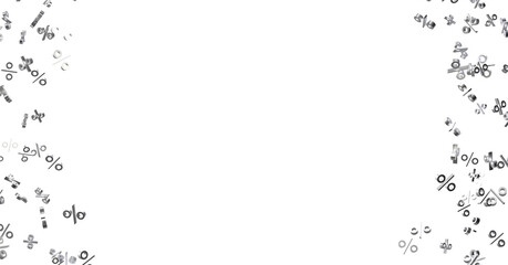 sale digital percent in hand