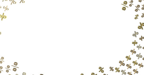 sale digital percent in hand