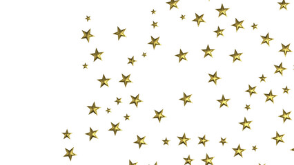 XMAS Stars - Glossy 3D Christmas star icon. Design element for holidays. -