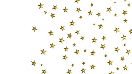 XMAS Stars - Glossy 3D Christmas star icon. Design element for holidays. -