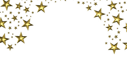 XMAS Stars - Glossy 3D Christmas star icon. Design element for holidays. -