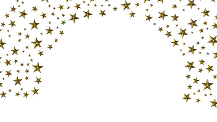 XMAS Stars - Glossy 3D Christmas star icon. Design element for holidays. -