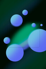 Purple blurred color circle. Fluid gradient background. Abstract liquid colorful shapes. Futuristic design wallpaper for banner