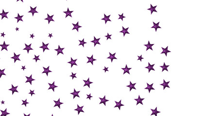 XMAS Stars - Festive christmas card. Isolated illustration white background. -