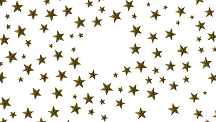 Fototapeta premium XMAS stars background, sparkle lights confetti falling. magic shining Flying christmas stars on night