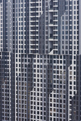Full frame shot of modern building in Kuala Lumpur