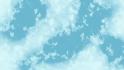 Aesthetic Soft Blue Sky Background