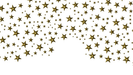 XMAS stars background, sparkle lights confetti falling. magic shining Flying christmas stars on night