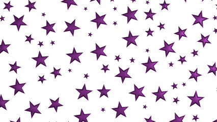 Fototapeta premium Stars - Holiday magenta decoration, glitter frame isolated -