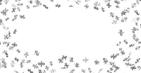 percent sign percentage icon interest rate