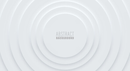 Modern abstract background vector. Elegant circle design