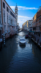Venice - urban landscape, historic old town, city on the water