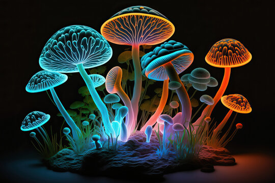 Psychedelic Mushrooms Premium Images – Browse 401 Stock Photos, Vectors,  and Video