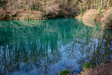 Le Lac Bleu de Vareilles à Ambérieu-en-Bugey